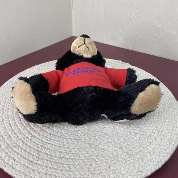 Wishpets US Denver Mint Collectible Plush Bear NWT Very Soft 2005 - Picture 4 of 6